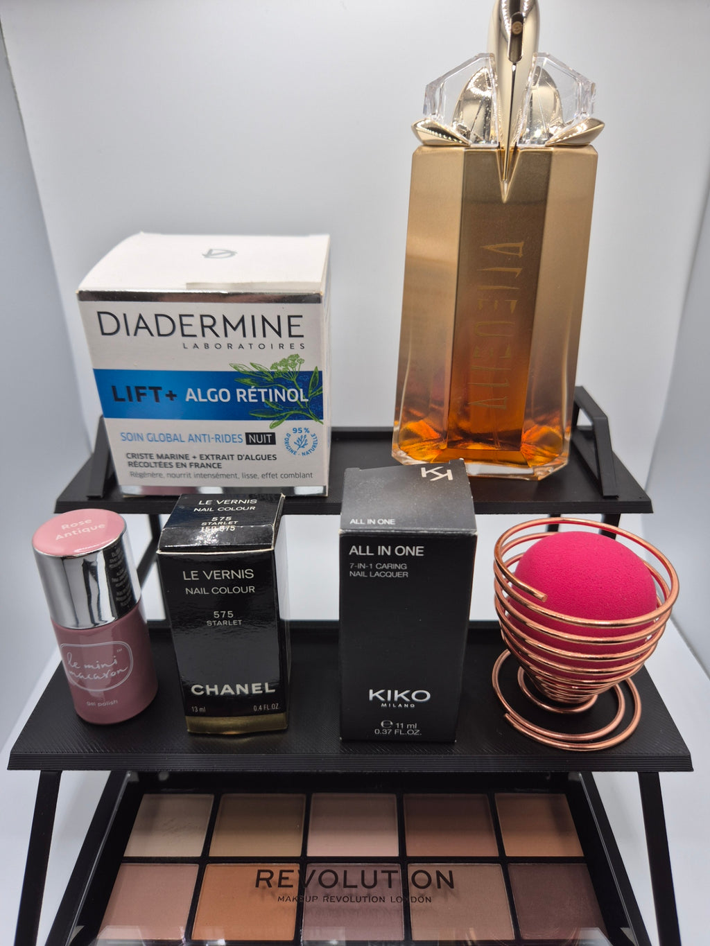Étagère de Rangement Compacte 2 Niveaux