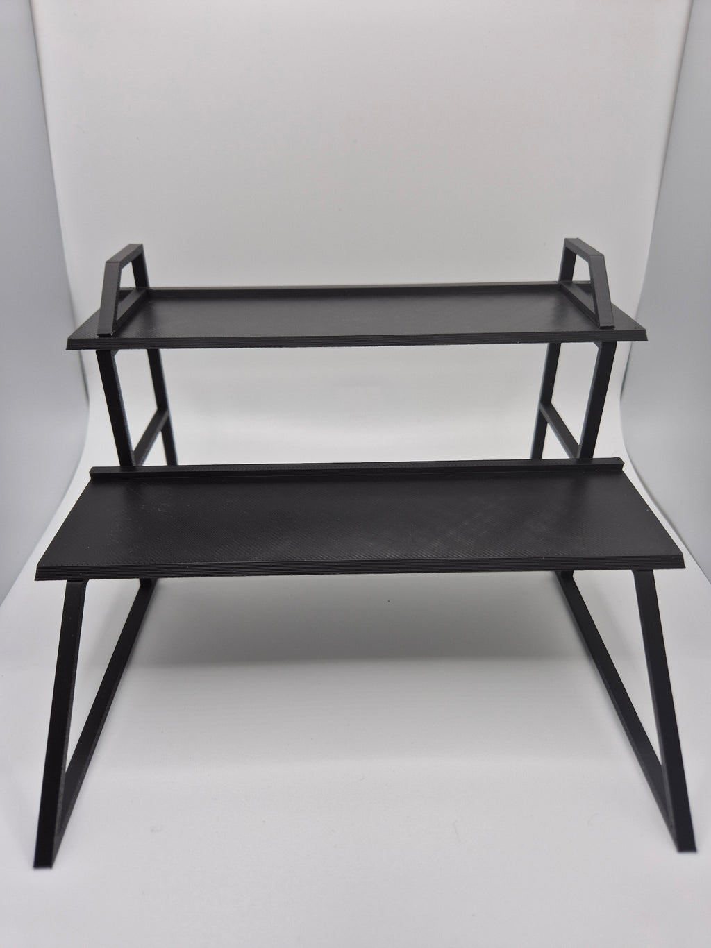 Étagère de Rangement Compacte 2 Niveaux