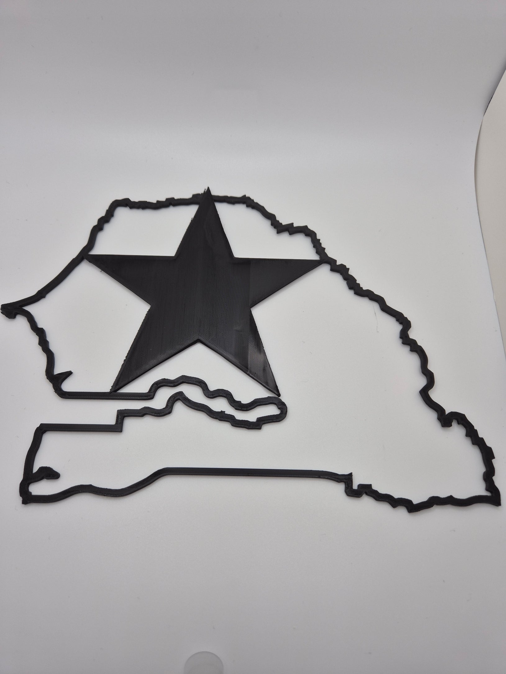 Sénégal avec étoile
