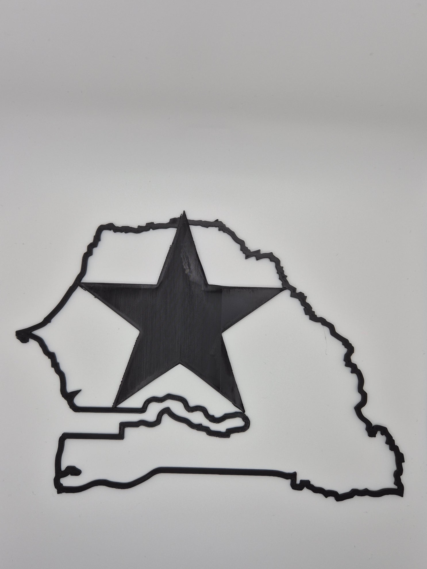 Sénégal avec étoile