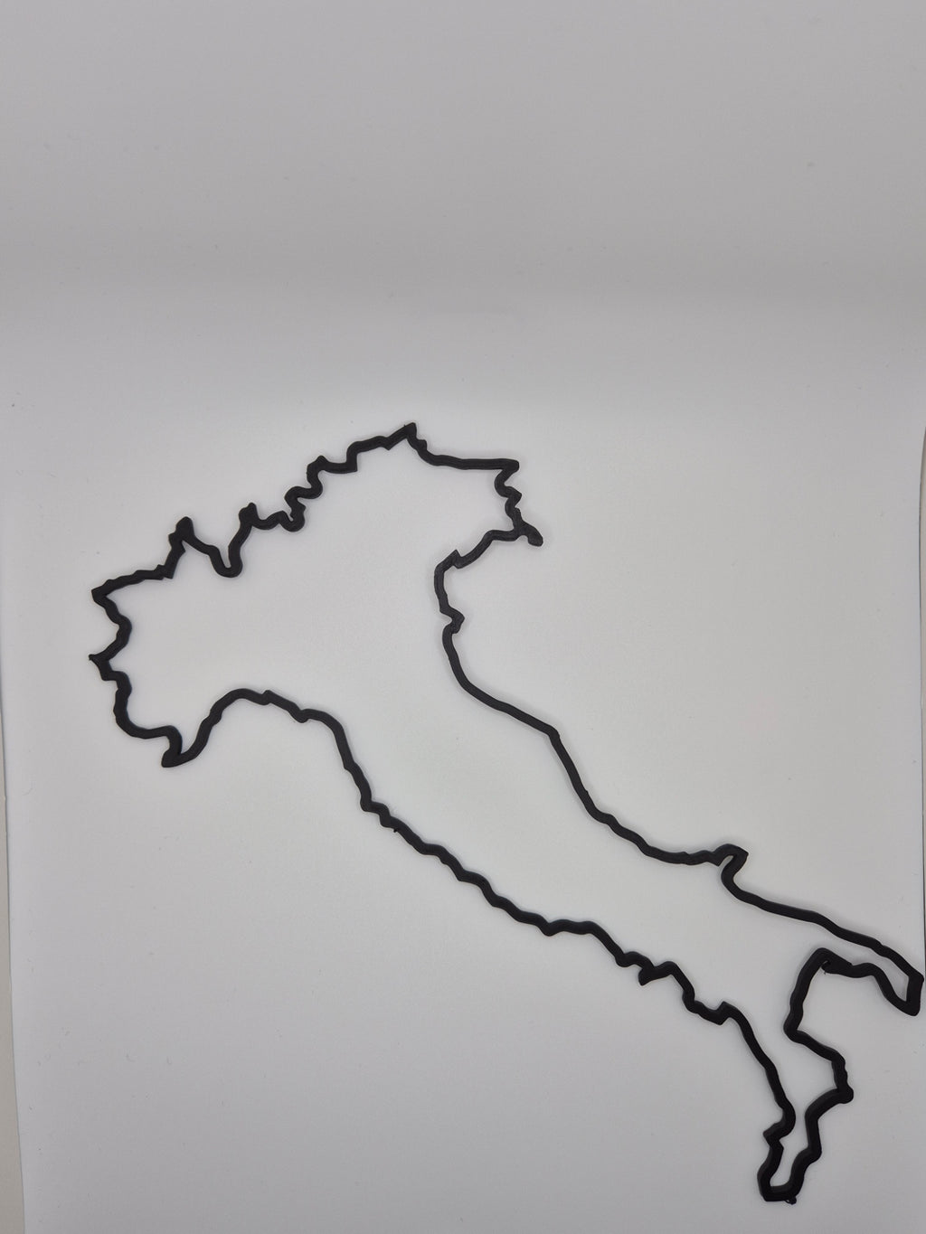 Italie en relief 3D