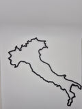 Italie en relief 3D