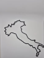 Italie en relief 3D
