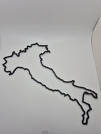 Italie en relief 3D
