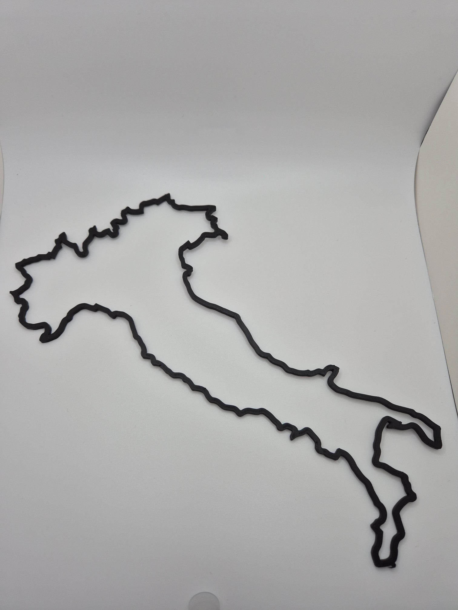 Italie en relief 3D