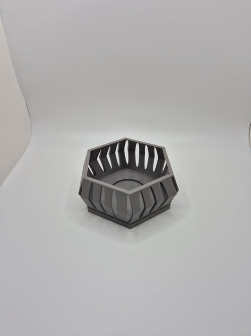 Bougeoir imprimé en 3D en PETG – design épuré, fabriqué en France par MV3D